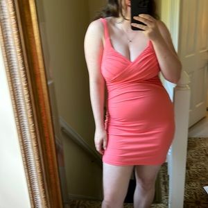 Coral Victoria Secret Dress